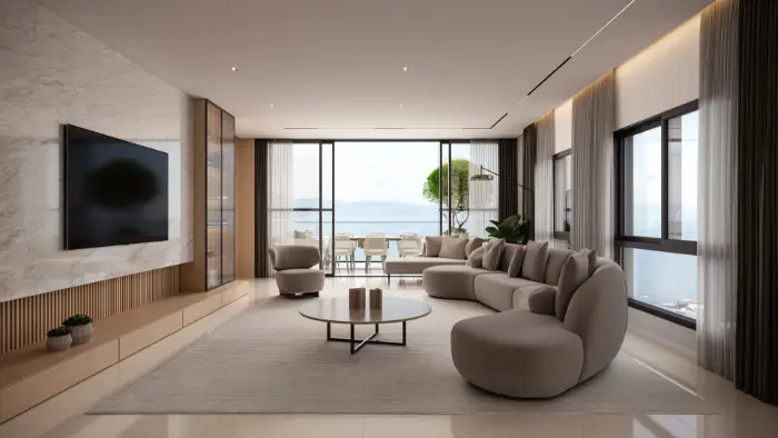 Living decorado